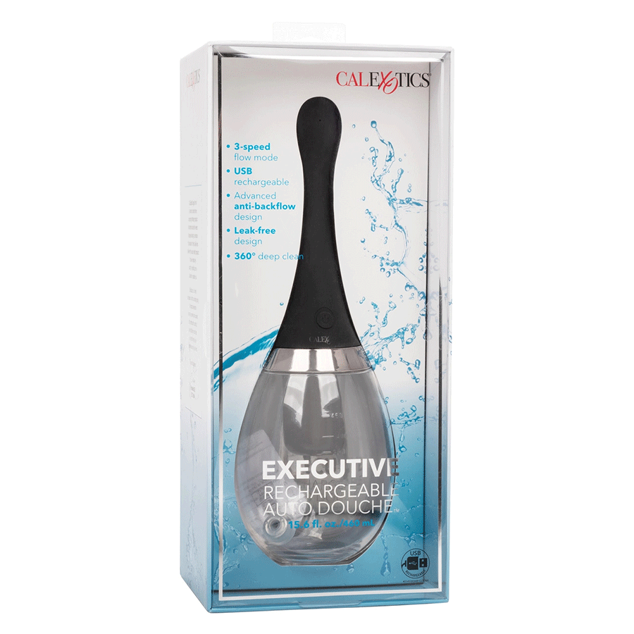 460ml Executive Rechargeable Auto Anal Douche by Cal Exotics、mySite、bottomscart