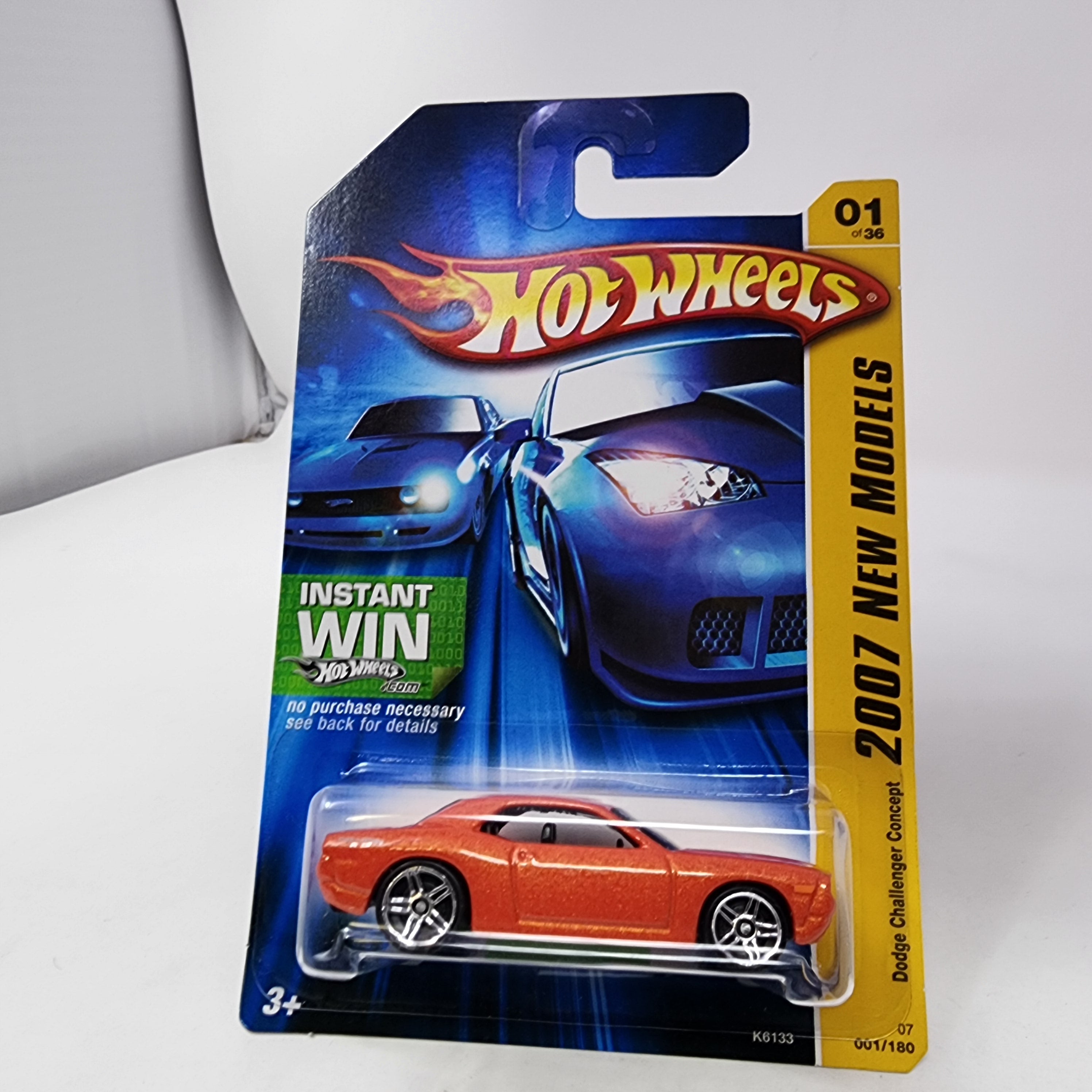 Dodge Challenger Concept #1 * Orange w/ PR5 Rims * Hot Wheels 2007、mySite、hgirdovlk