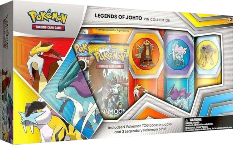 Legends Of Johto Pin Collection Box、mySite、waistdrama