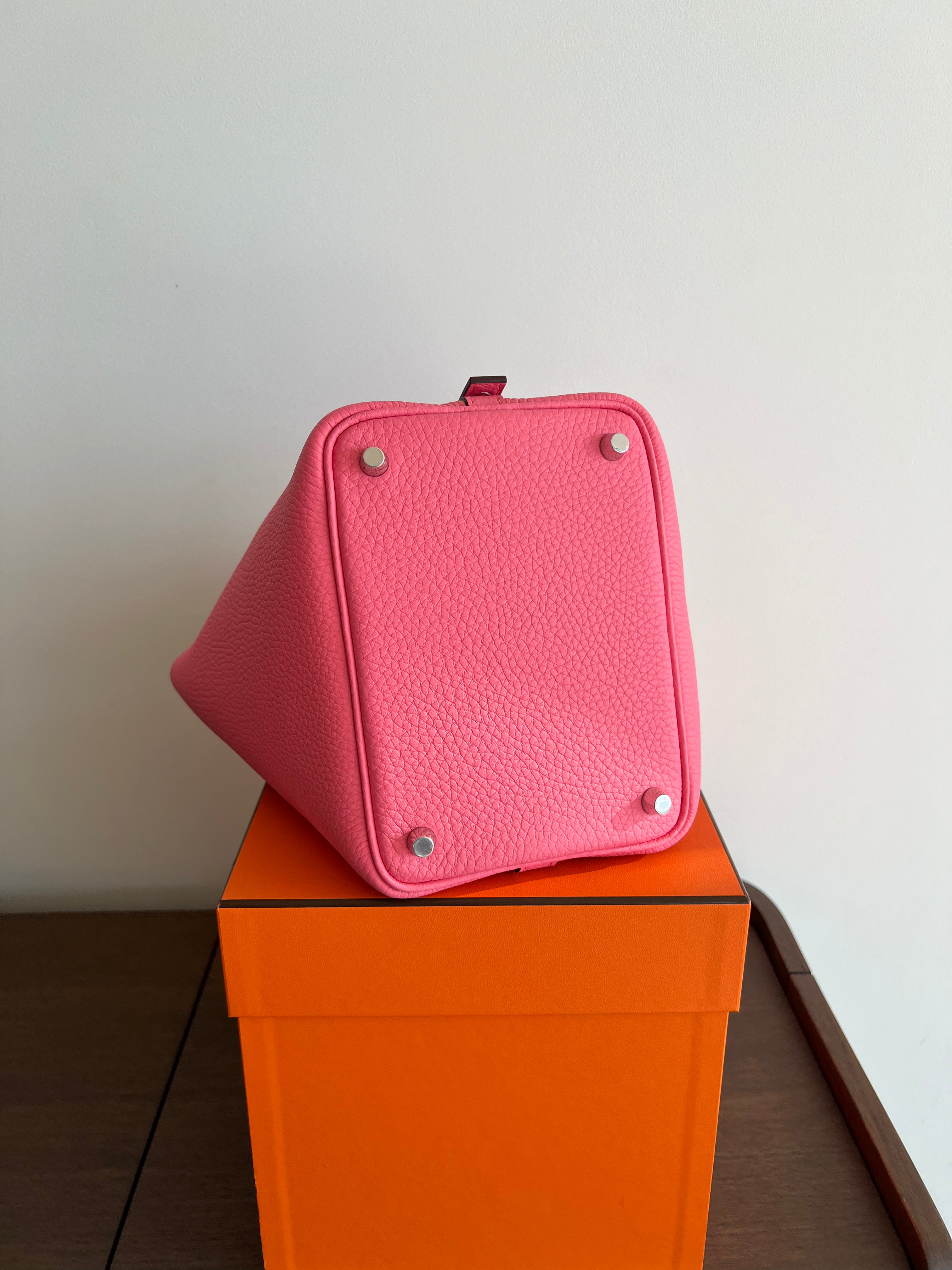 Hermès Picotin 18cm Rose Azalee PHW、mySite、garminoutage.com