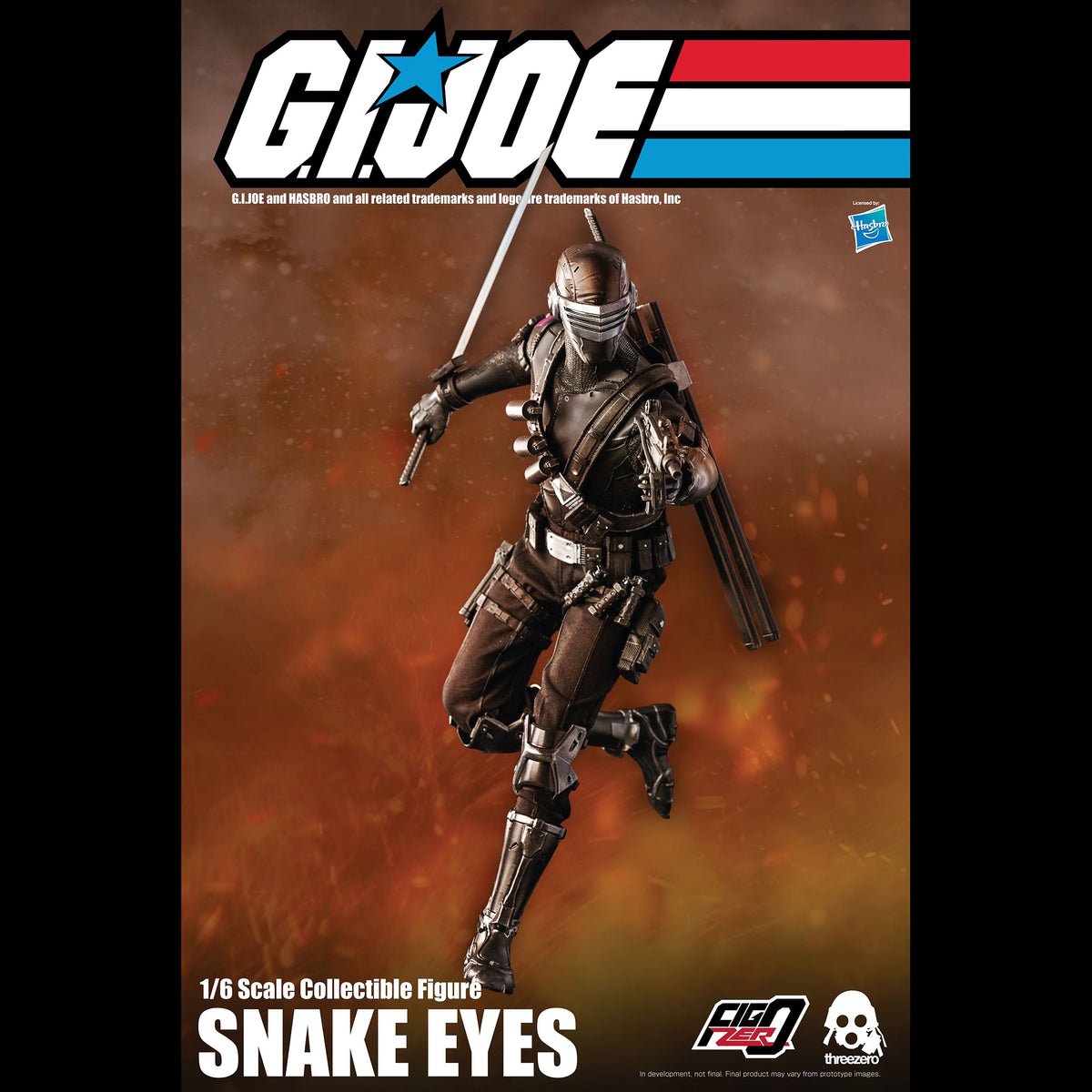 G.I. Joe FigZero Snake Eyes (1/6 Scale)、mySite、hgirdovlk