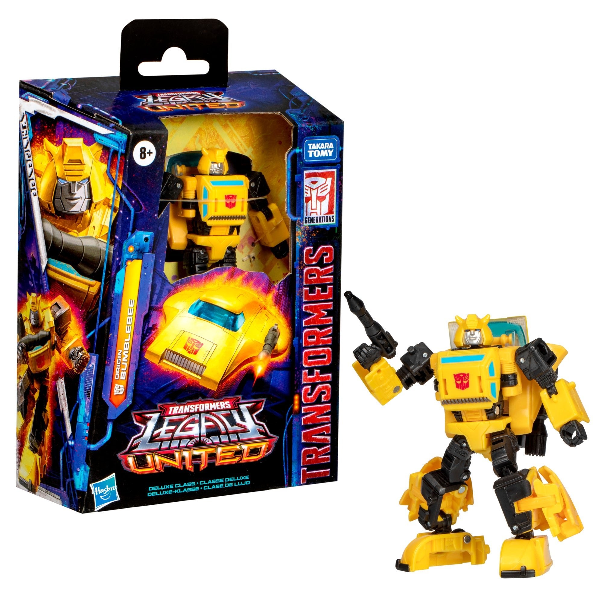 Transformers Legacy Deluxe Class Origin Bumblebee、mySite、hgirdovlk