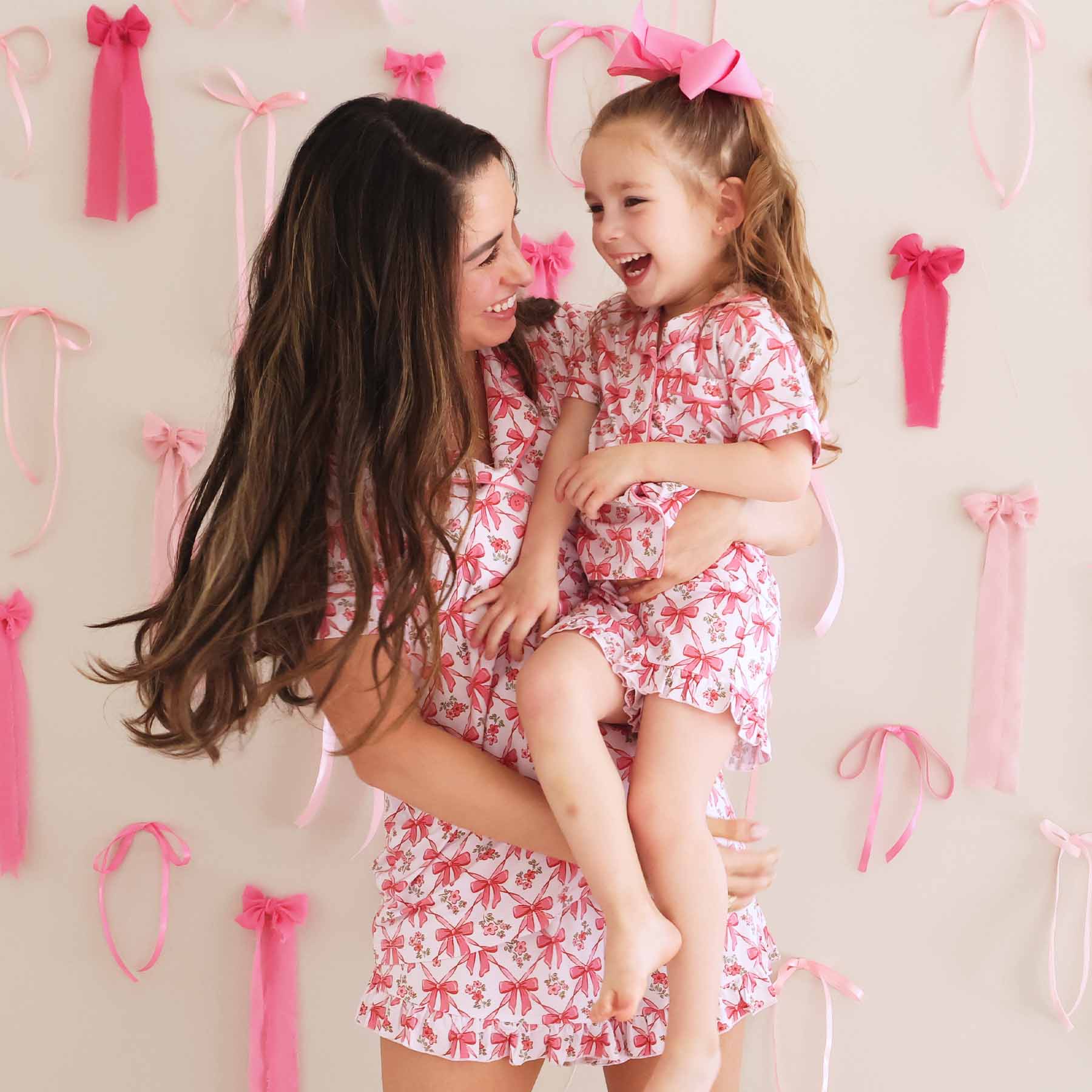  Women's Two Piece Short Lounge Set | Bow Besties、mySite、layawaytickets