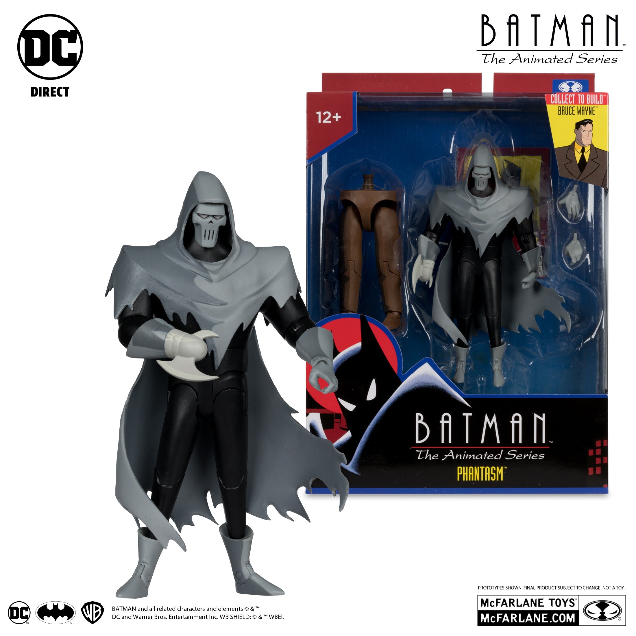 DC Direct Exclusive Batman The Animated Series COMPLETE SET OF 4 (Bruce Wayne BAF)、mySite、hgirdovlk