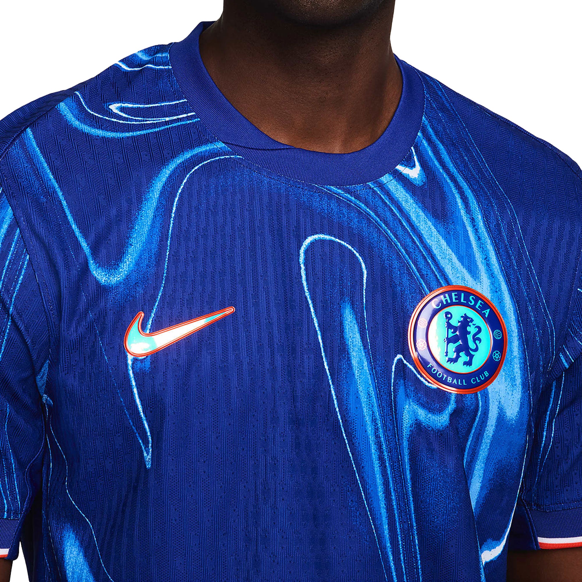 Nike Men's Chelsea 2024/25 Dri-FIT ADV Home Jersey Rush Blue/White、mySite、noshort