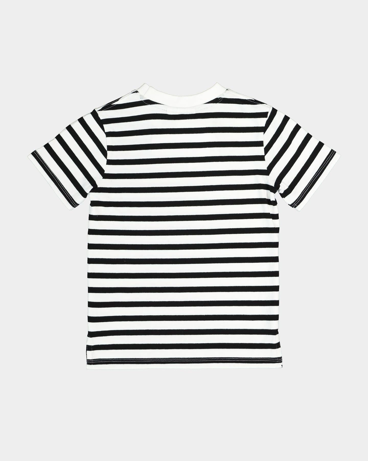 EN ES Kid's Directional T-Shirt Black/White Stripe、mySite、zt4zffjzw