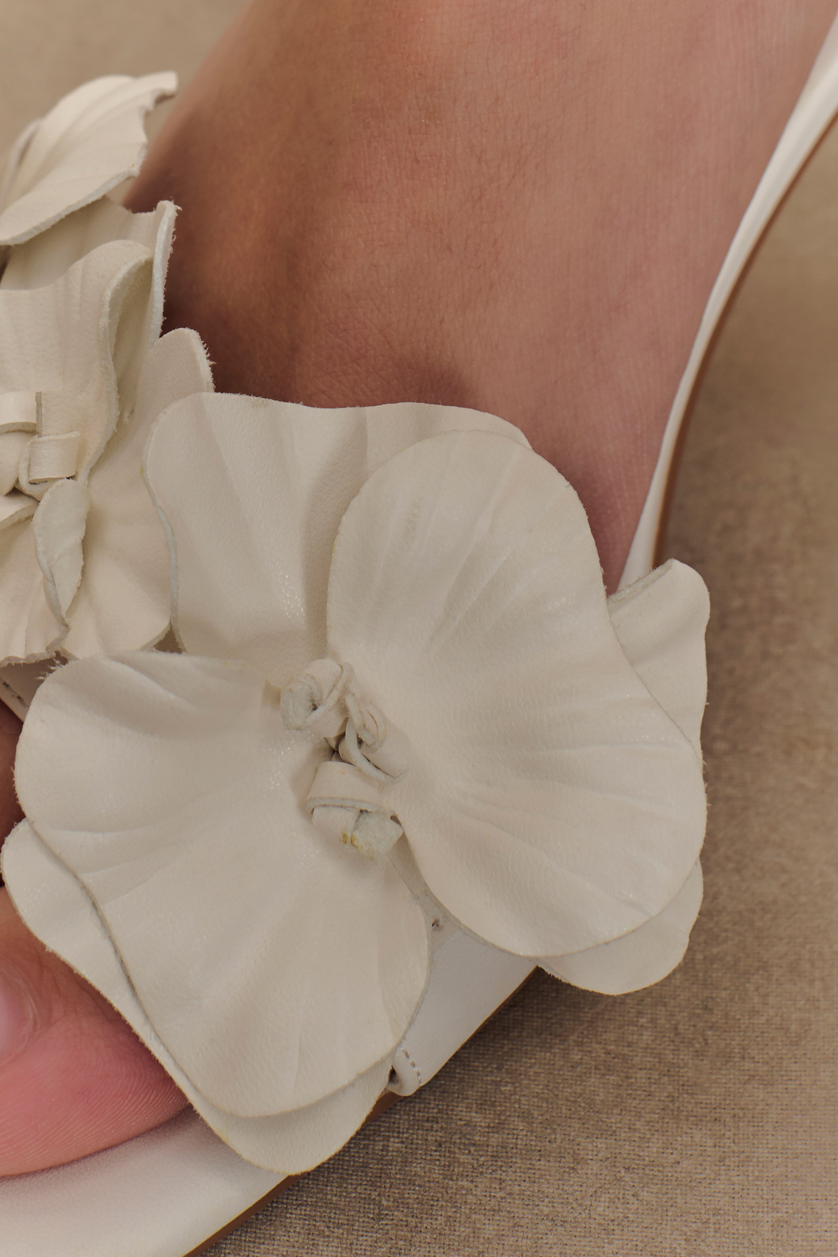 Melissa Floral Heels - Ivory、mySite、solidvoid