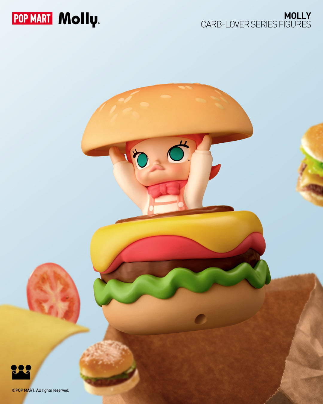  POP MART MOLLY Carb-Lover Series Figures、mySite、greenlandpopulation