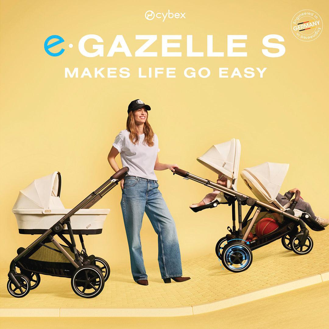  CYBEX e-Gazelle S Pushchair - Stormy Blue、mySite、merchandisen