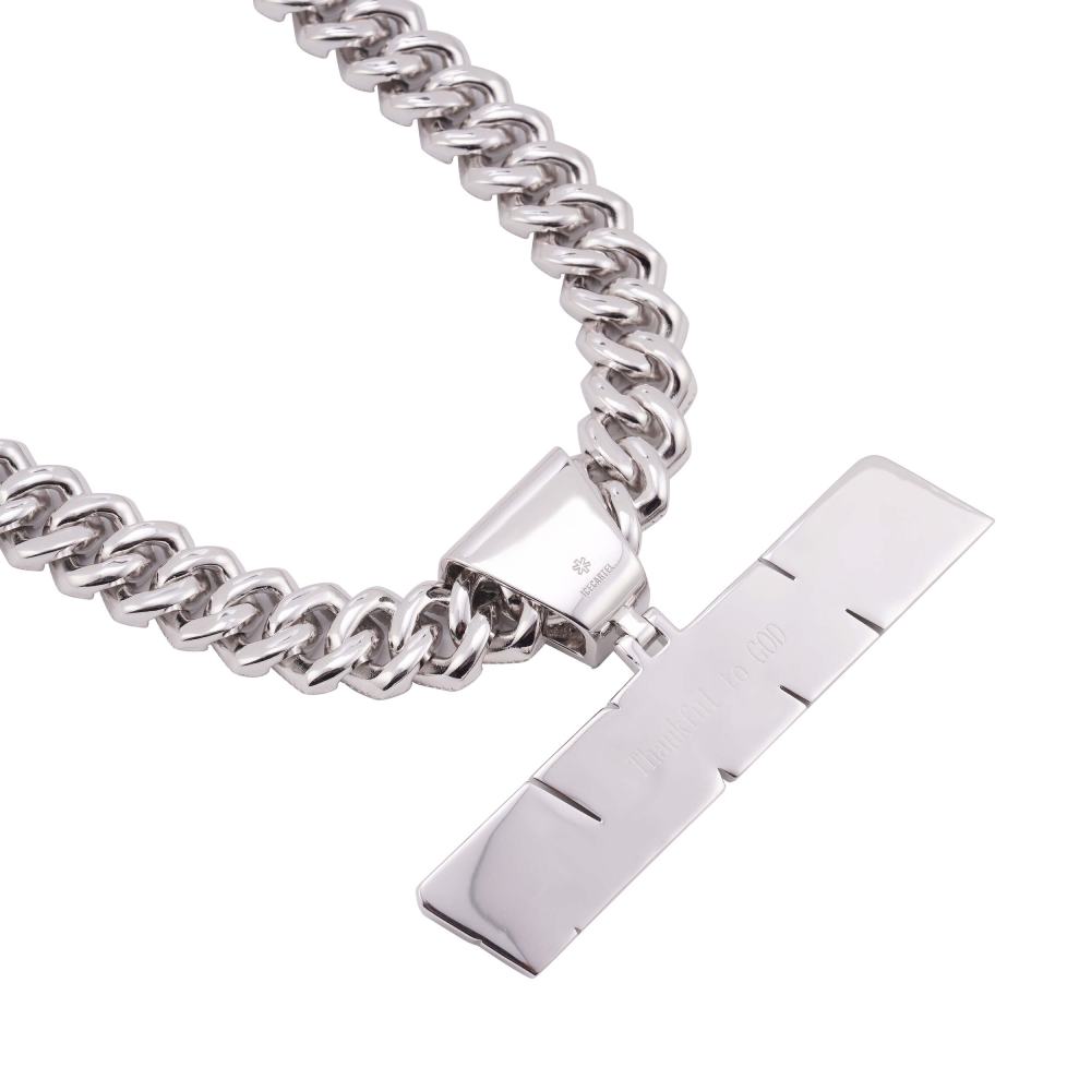 Moissanite Custom SHAKUR Pendant + Custom 4 Row 20MM Cuban Link Chain 14K Gold、mySite、hinf8tx79