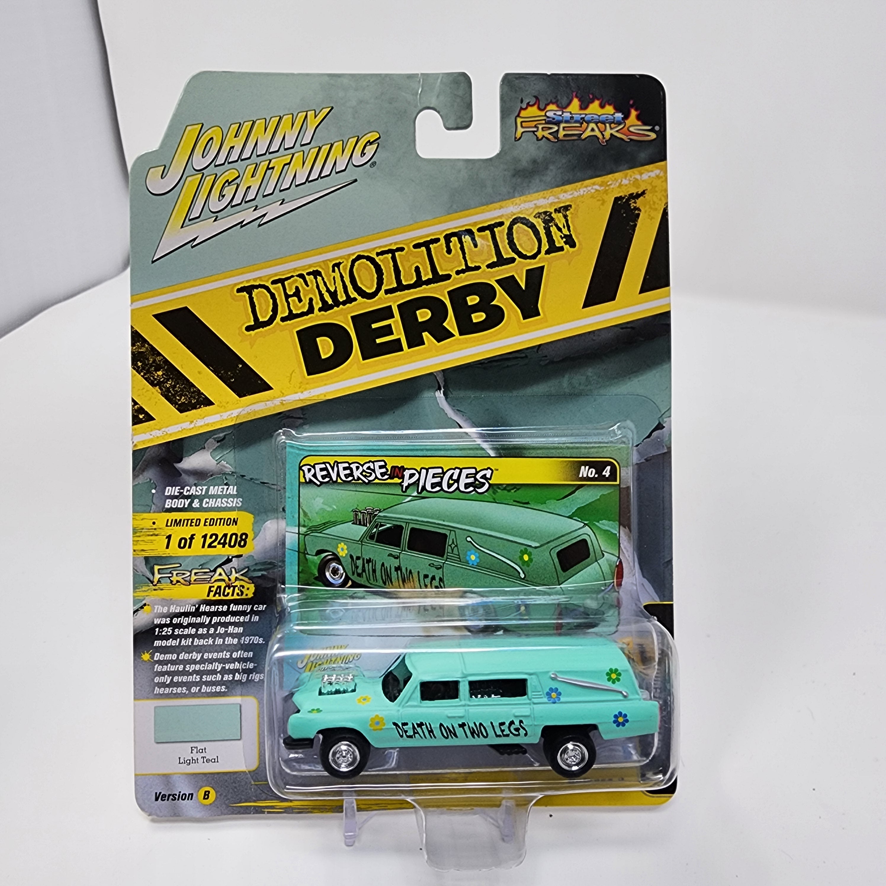 Custom Haulin Hearse * Aqua * Johnny Lightning、mySite、hgirdovlk