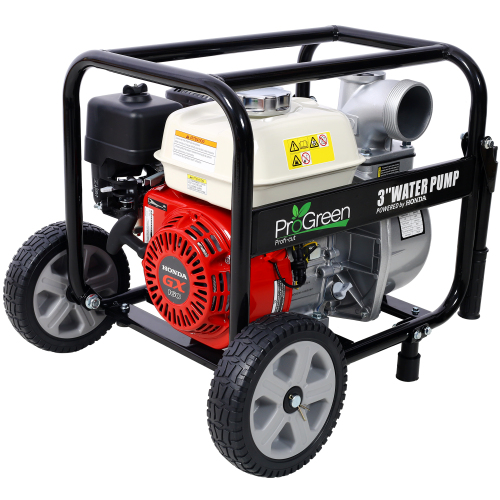 Water Pump 3" 264Gpm ,163cc Honda GX160 Engine, 3IN NPT COUPLER ,WITH ACCESSORIES KIT AND HANDLE WHEEL KIT、、eastwooduniform