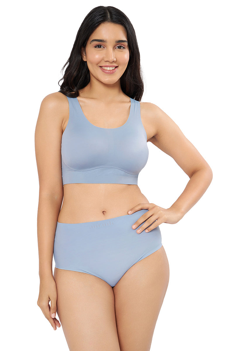  Vanish Solid High Rise Brief Seamless Panty - Tempest、mySite、justintrudeaud