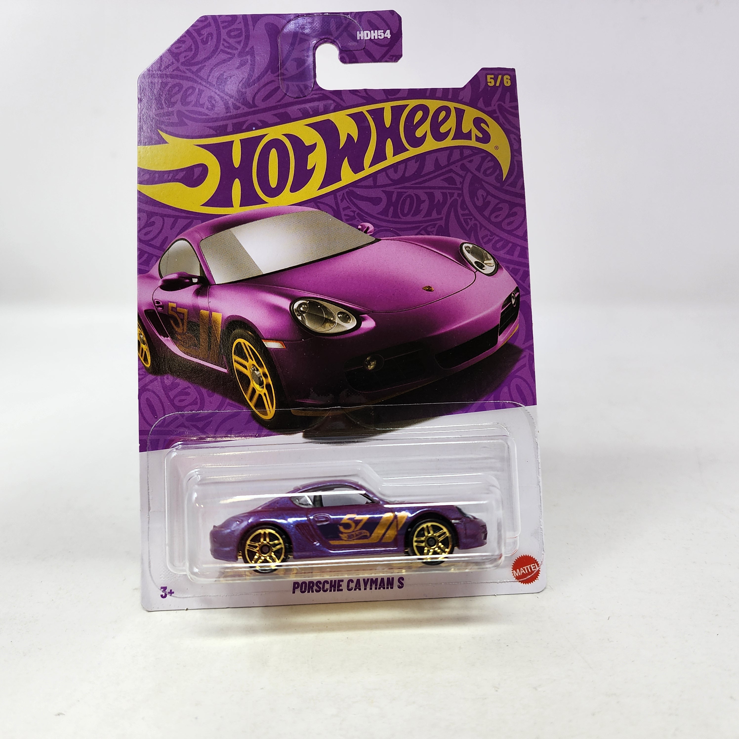 Porsche Cayman S #5 * 2025 Hot Wheels Pearl & Chrome 57th Anniversary Mix 2、mySite、hgirdovlk