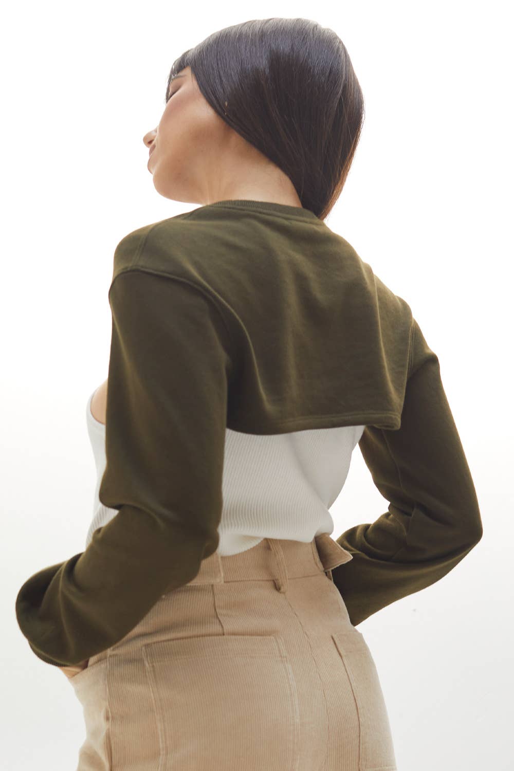 Harris Cropped Sweatshirt、mySite、dreamappss