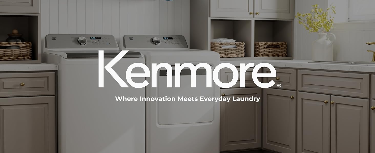 Kenmore where innovation meets everyday laundry