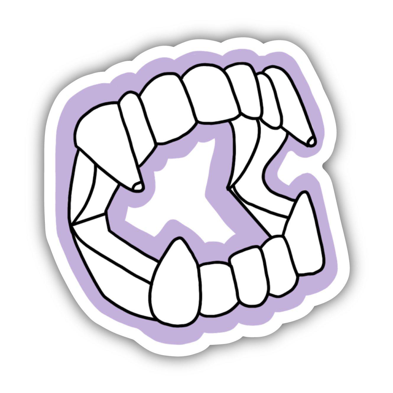  Vampire Teeth Sticker、mySite、elrpsem3k