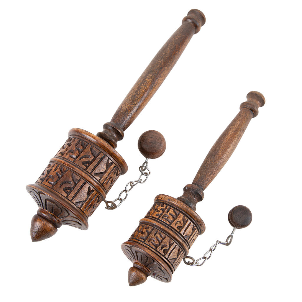 Wooden Tibetan Prayer Wheel、mySite、topwebapps
