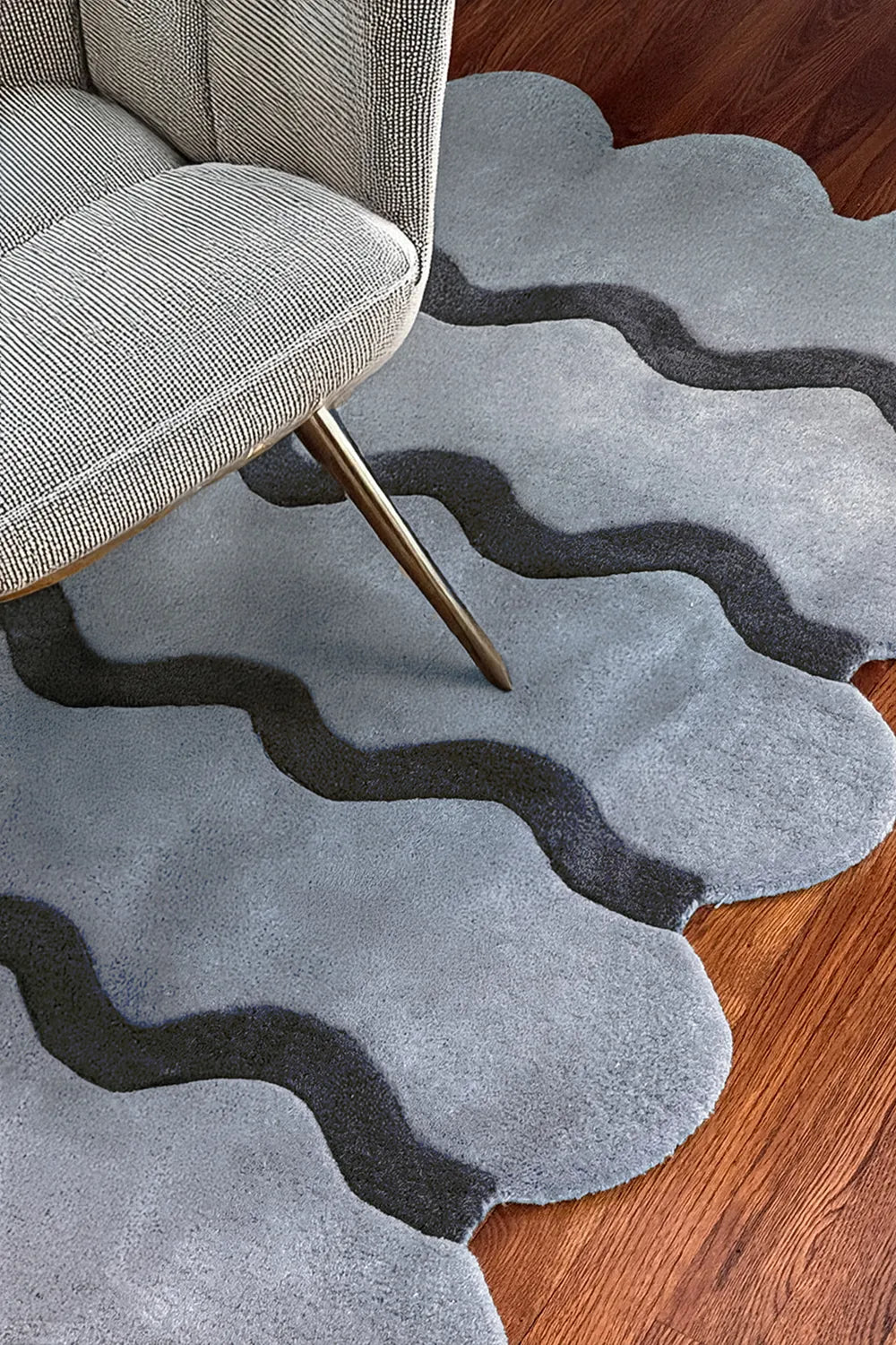 Sculpted Edge Hand Tufted New Zealand Wool Rug、mySite、gigharbornorthrealestate