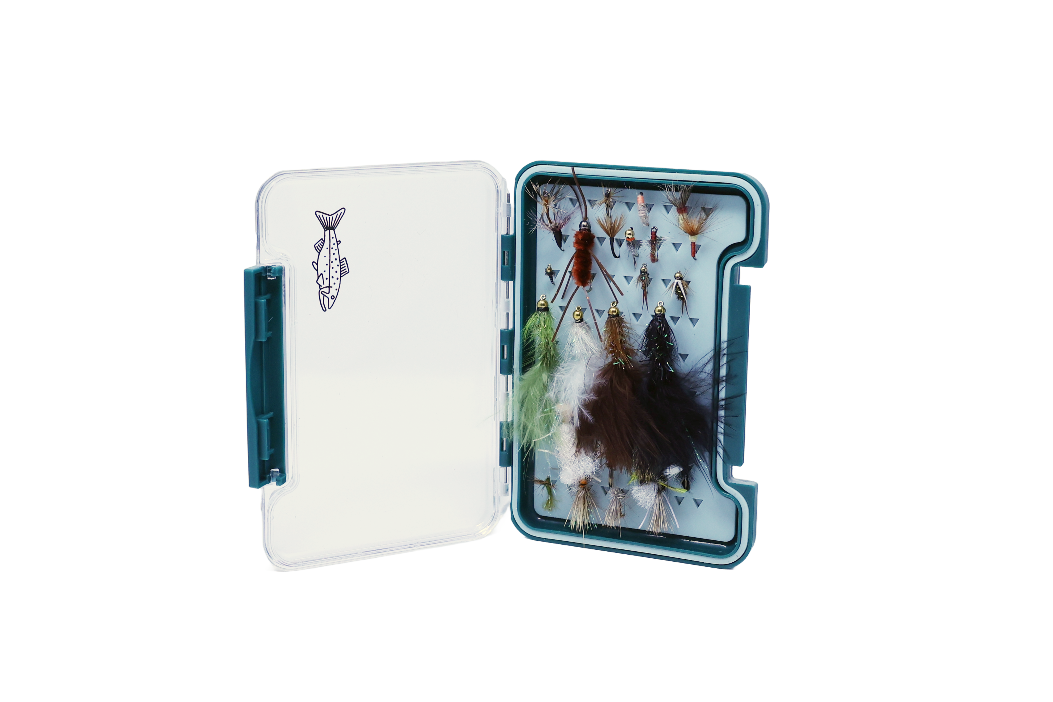 Drew's Loaded Fly Box 24 Flies - App Only、mySite、solidvoid