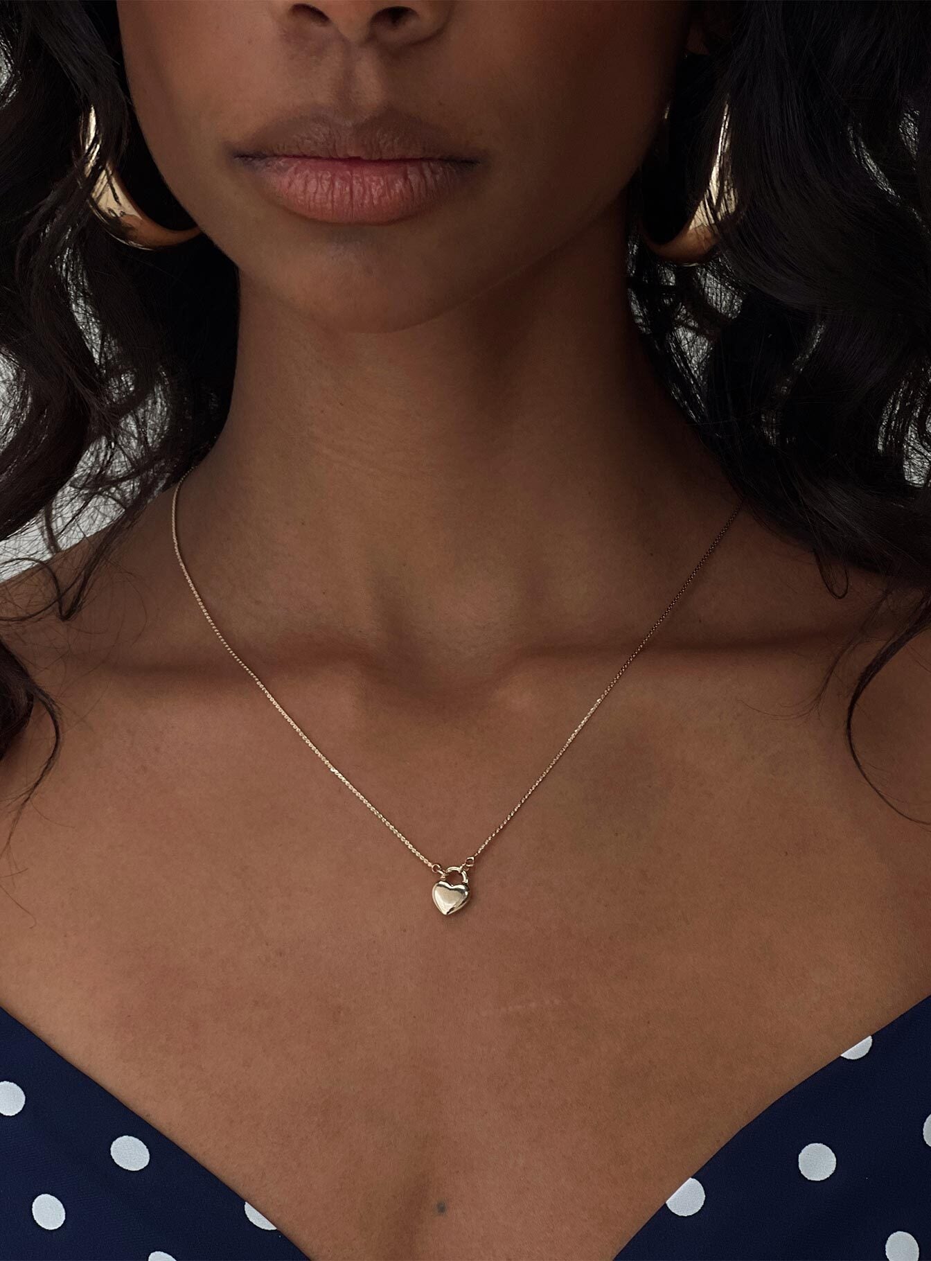 What You Love Necklace Gold、mySite、solidvoid