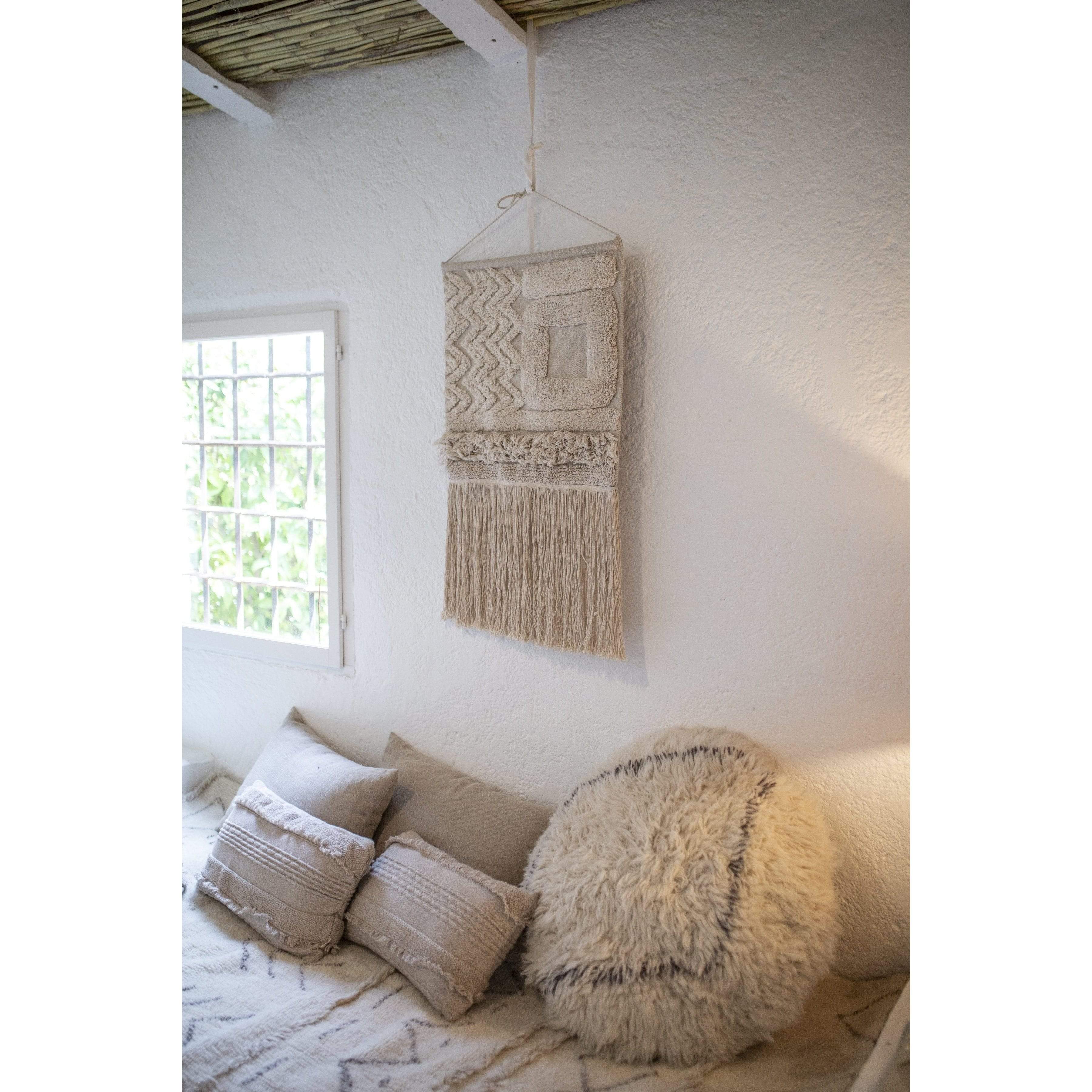 Berber Soul Wool Washable Pouffe、mySite、gigharbornorthrealestate