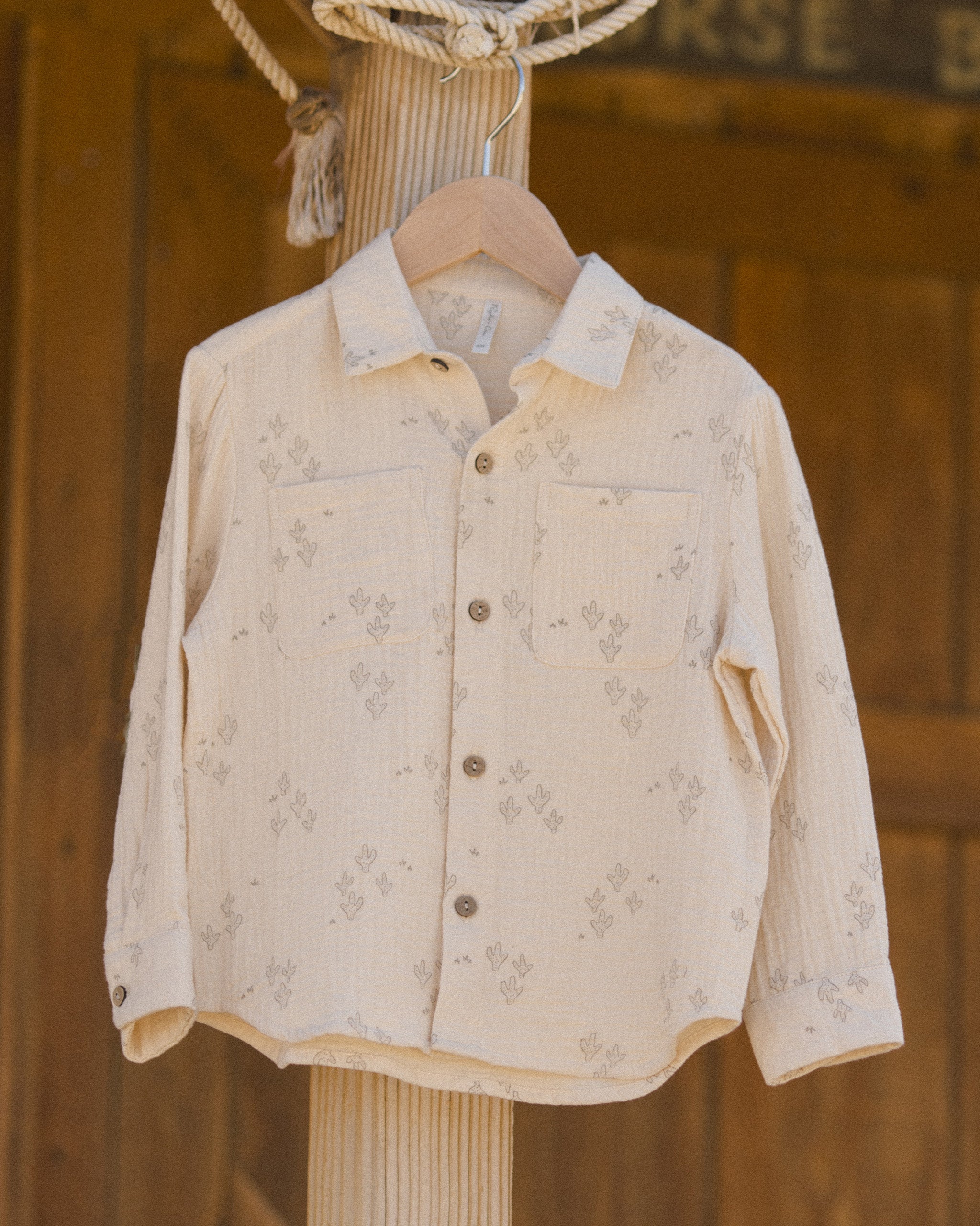  Collared Long Sleeve Shirt || Saguaro、mySite、layawaytickets