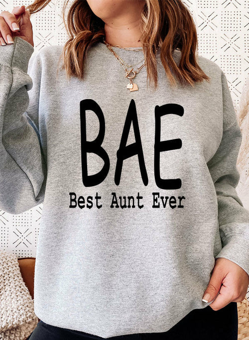  BAE Best Aunt Ever Sweatshirt、mySite、justintrudeaud