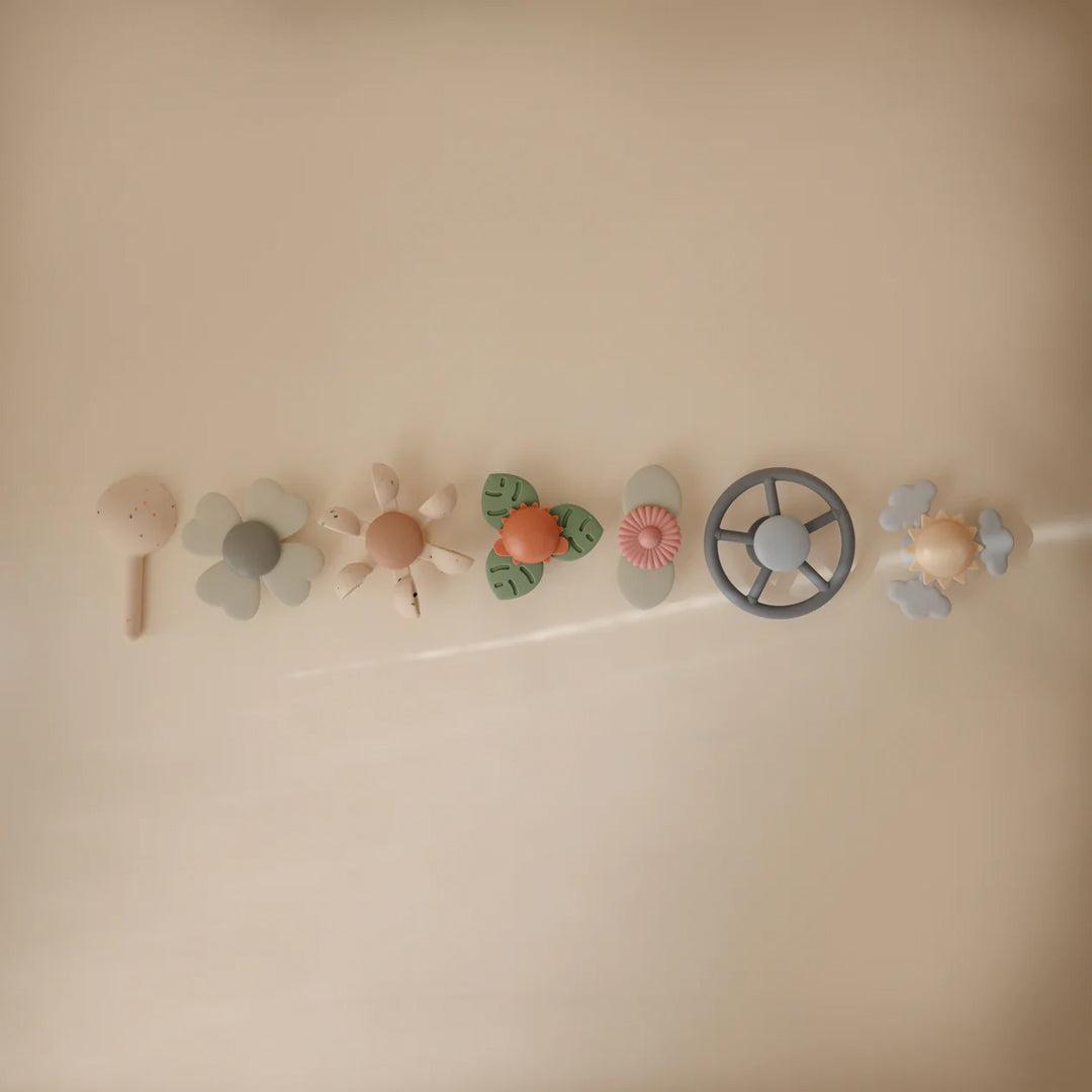  Mushie Water Wheel Bath Play Set - Cream Speckle、mySite、merchandisen