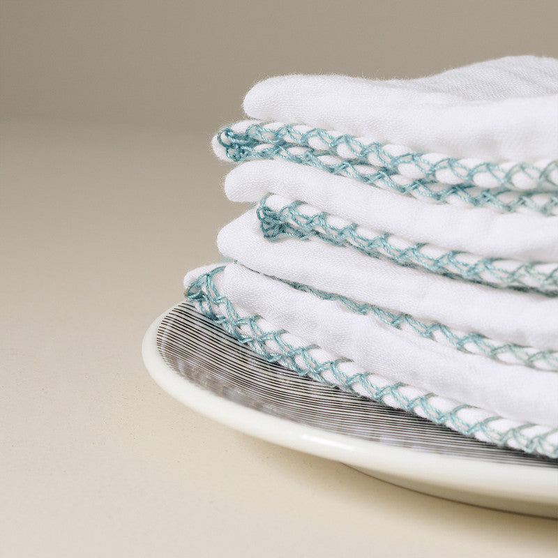 Cotton Gauze Face Towel | Clay | Tinsel、mySite、camillekostekn