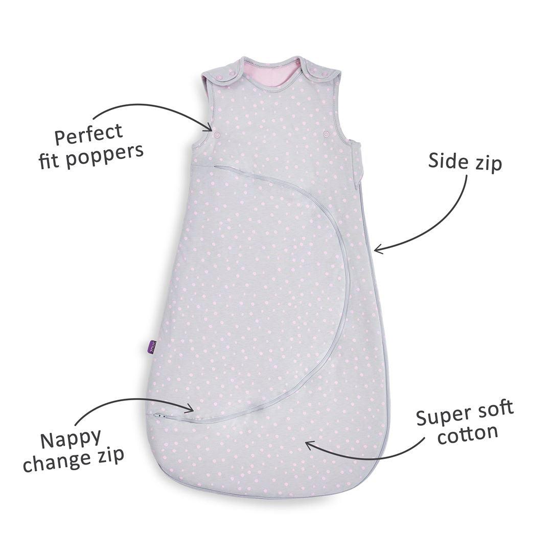  SnuzPouch Sleeping Bag - Rose Spots - TOG 1.0、mySite、merchandisen