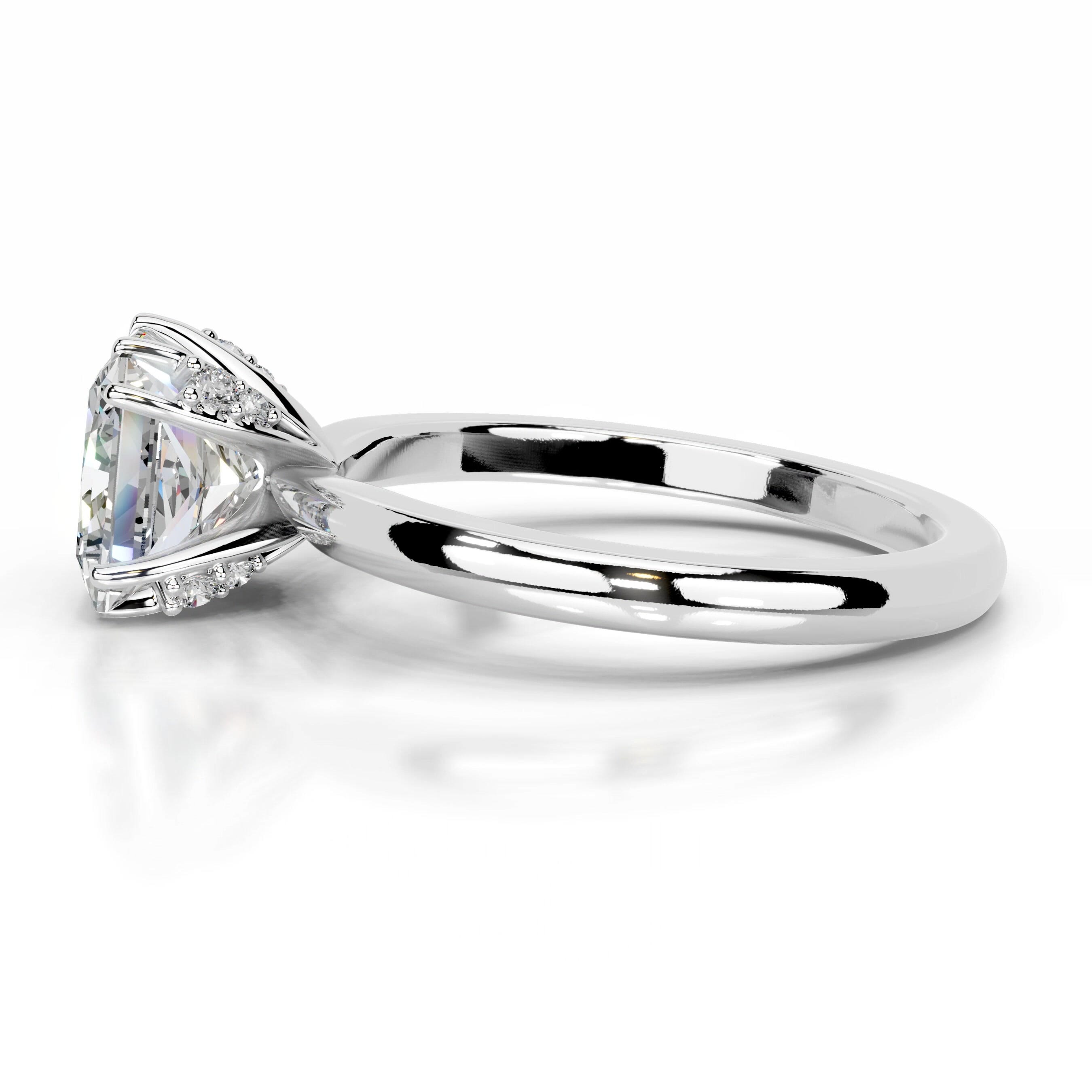 Collerina Moissanite & Diamond Ring - Platinum、mySite、hinf8tx79