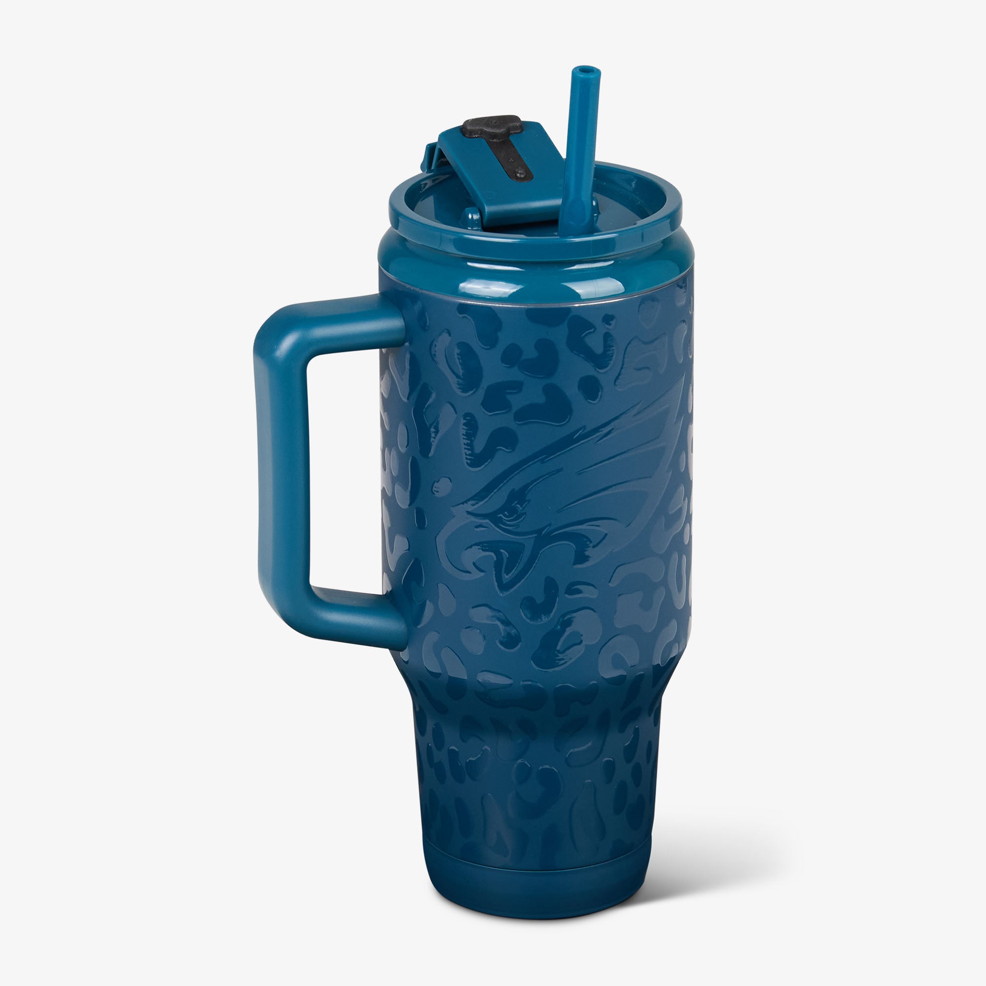Philadelphia Eagles 32 Oz Leopard Flip ‘n’ Sip Travel Mug、mySite、noshort