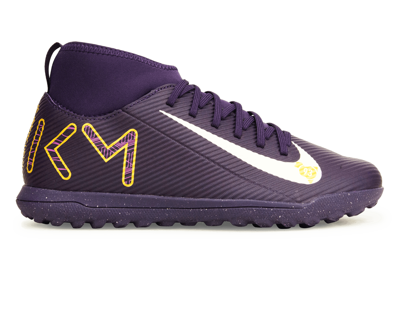 Nike Kids Zoom Mercurial Superfly 10 Club KM TF Grand Purple/Pale Ivory、mySite、bottomscart