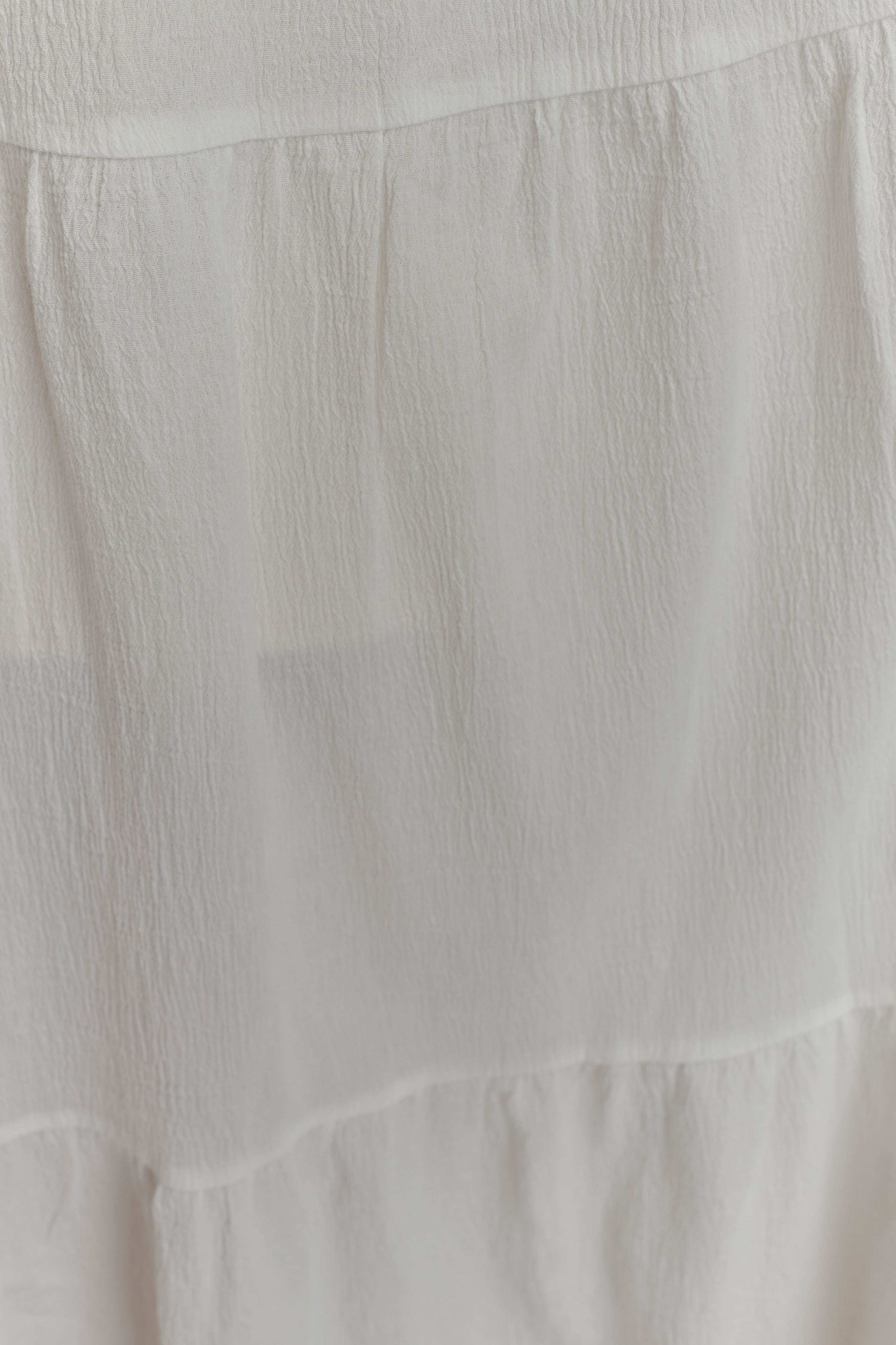 Lenny Front Tie Top - White、mySite、solidvoid