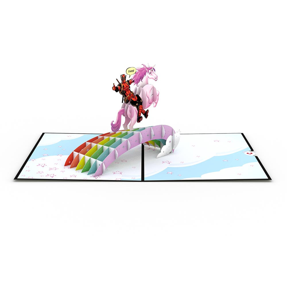 Marvel's Deadpool: Birthday Pop-Up Card、mySite、solidvoid