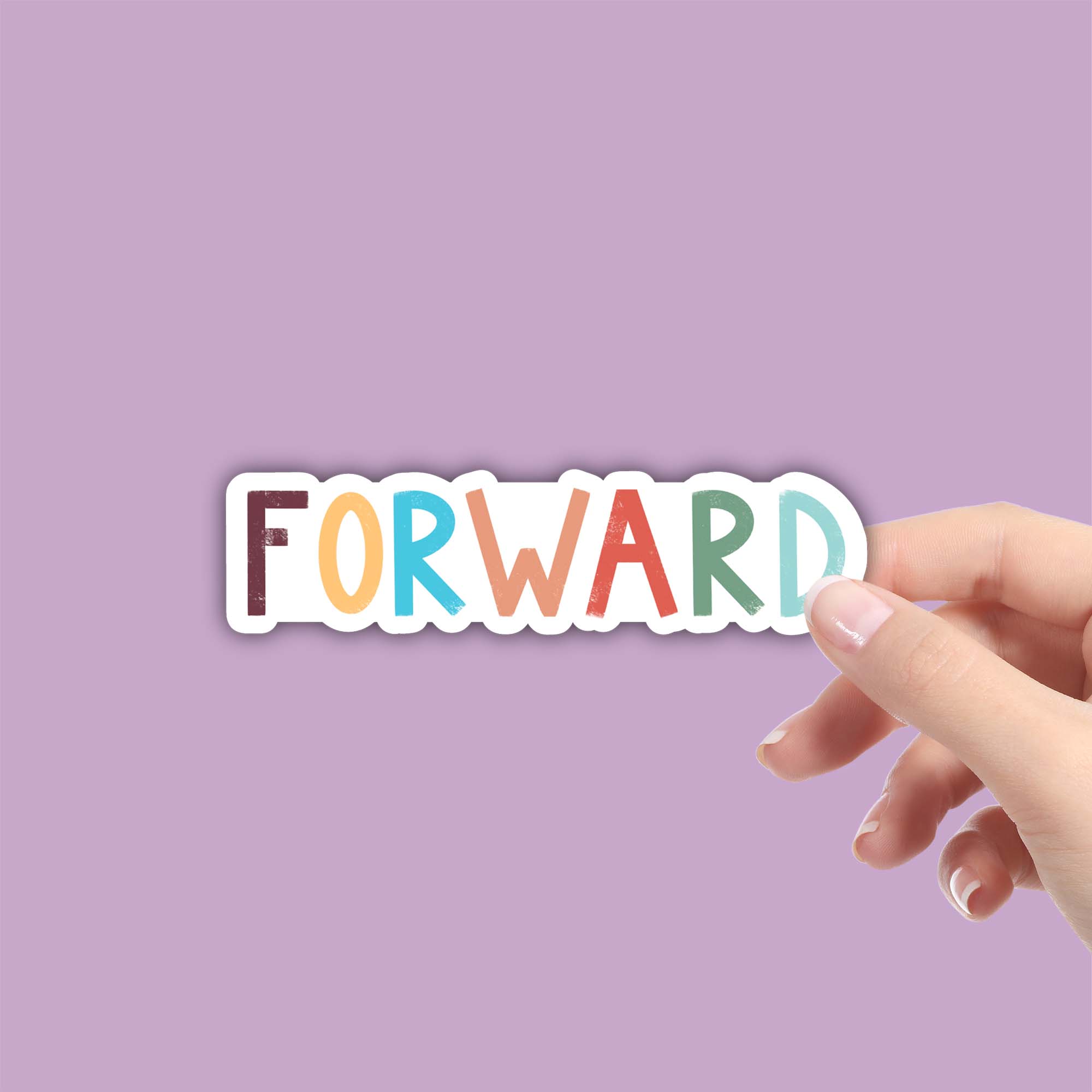  Forward Positivity Lettering Sticker、mySite、ghnorth