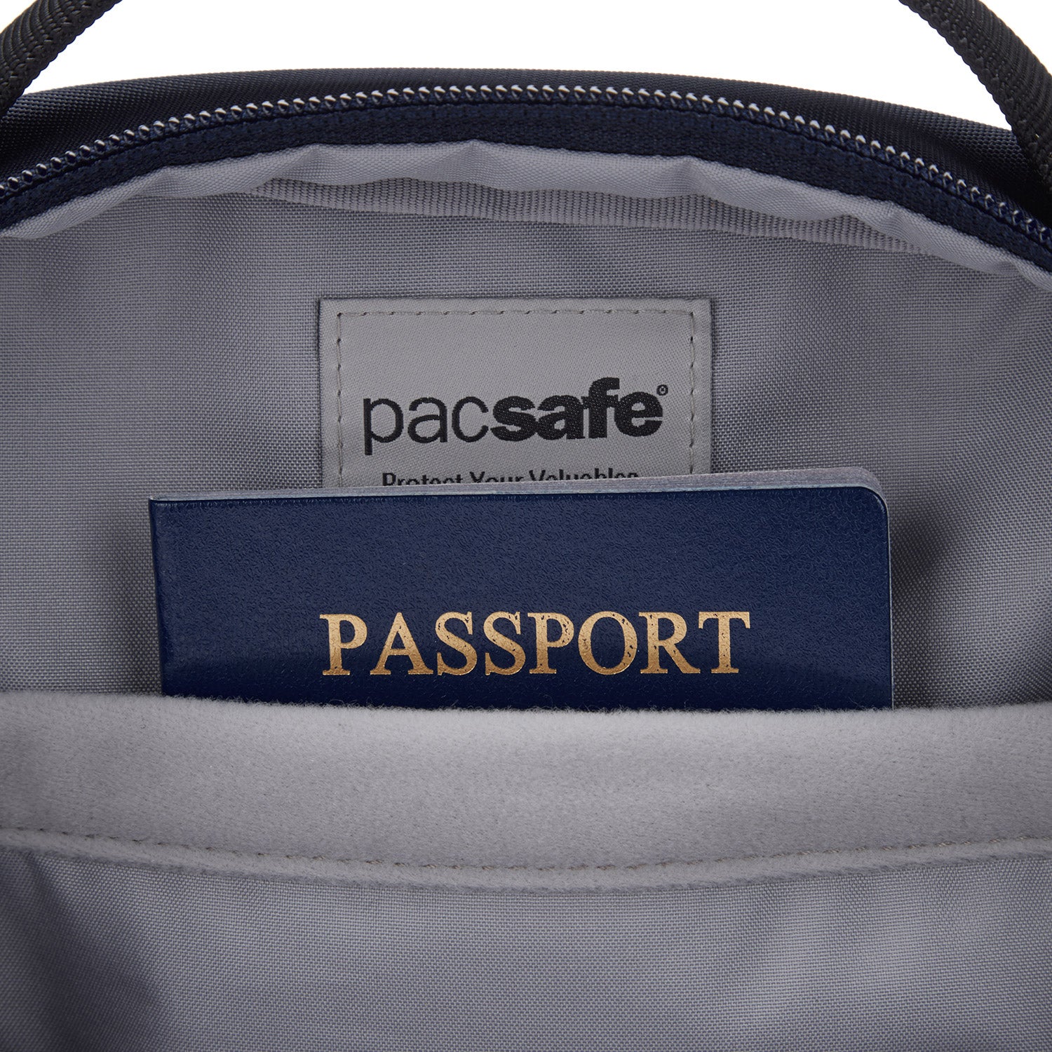 Pacsafe® V anti-theft tour crossbody、mySite、garagedoors4me