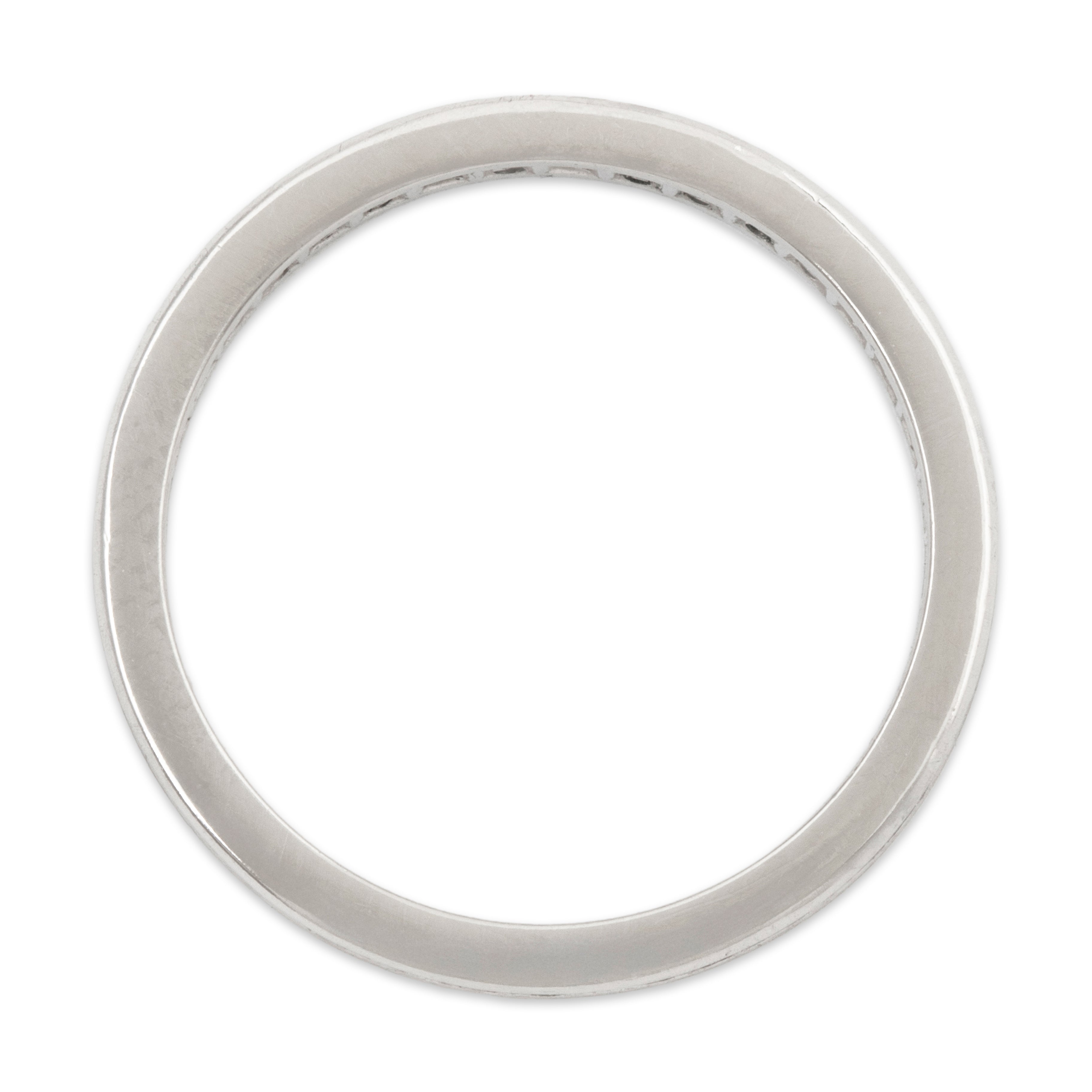 Vintage Platinum .72cttw Diamond Eternity Band Ring 6.50、mySite、hinf8tx79