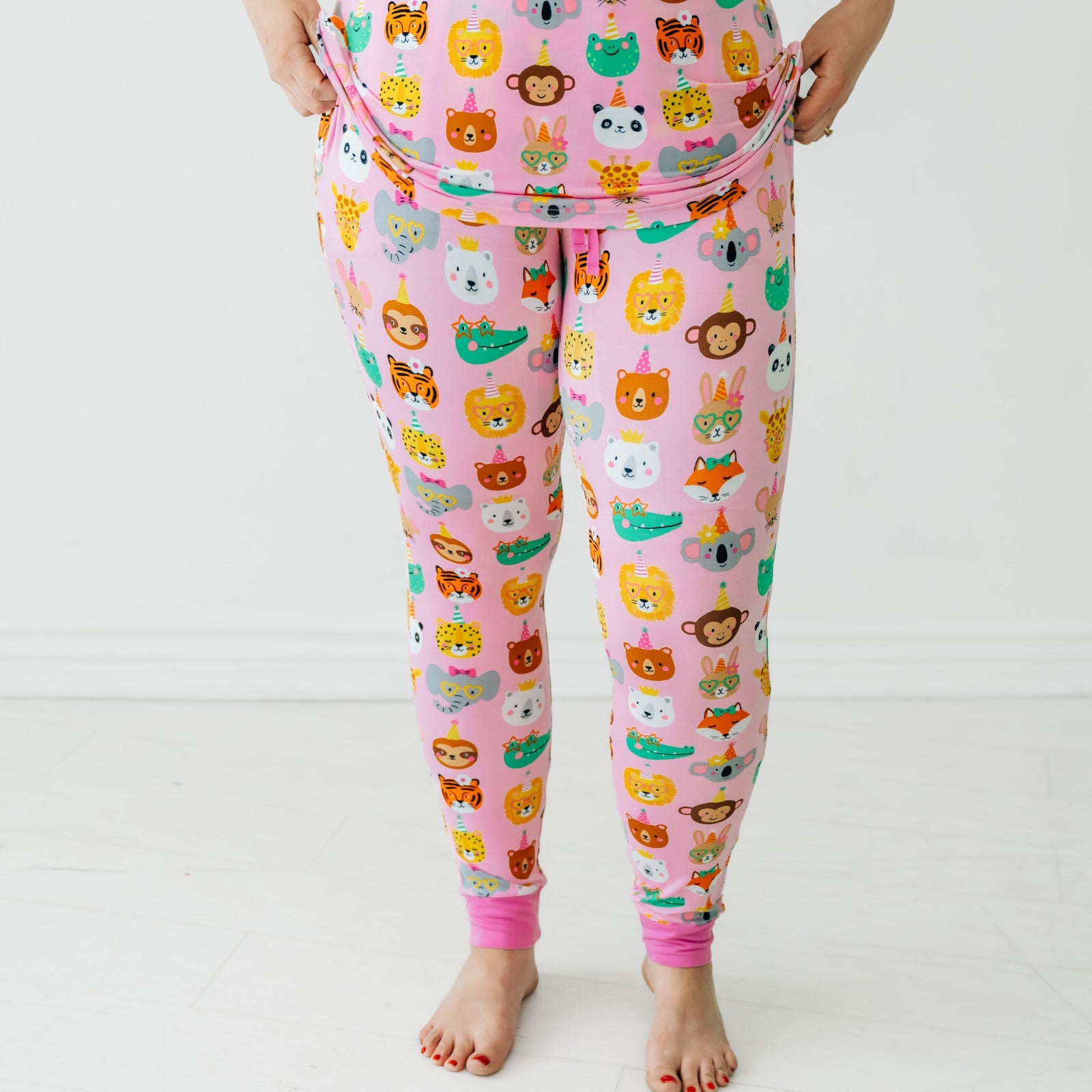  Pink Party Pals Women's Pajama Pants、mySite、layawaytickets