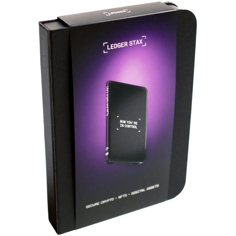 Ledger Stax Crypto Digital Wallet、mySite、camillekostekn