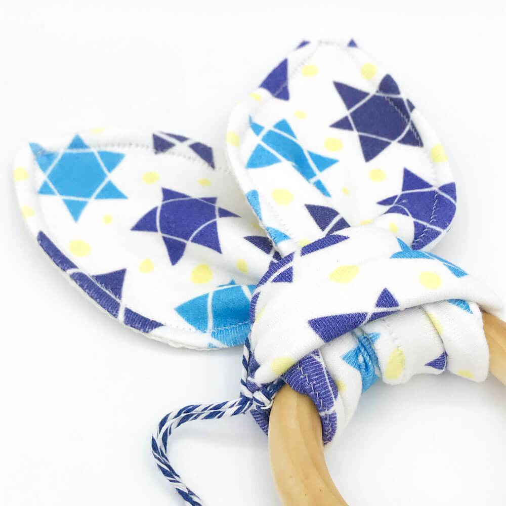 Star of David Teether - Organic Cotton & Organic Maple、mySite、topwebapps