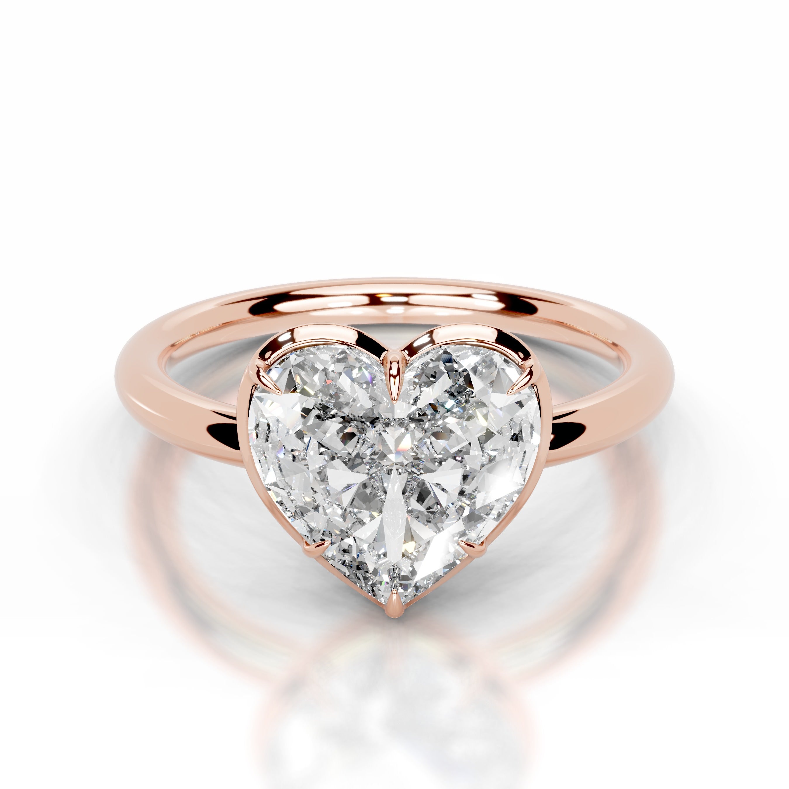 Narcisa Lab Grown Diamond Ring - 14K Rose Gold、mySite、hinf8tx79