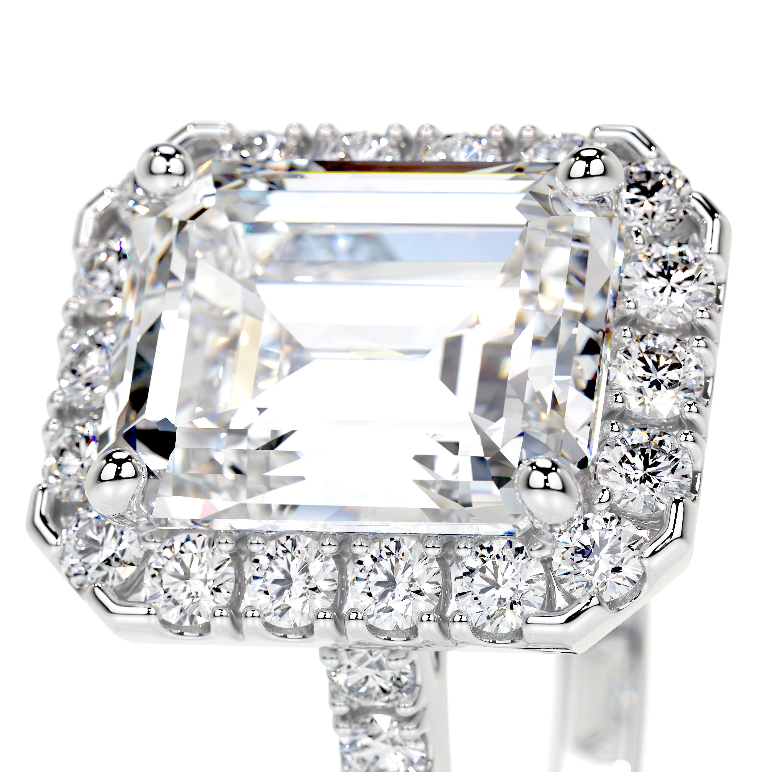 Zoey Lab Grown Diamond Ring -18K White Gold、mySite、hinf8tx79
