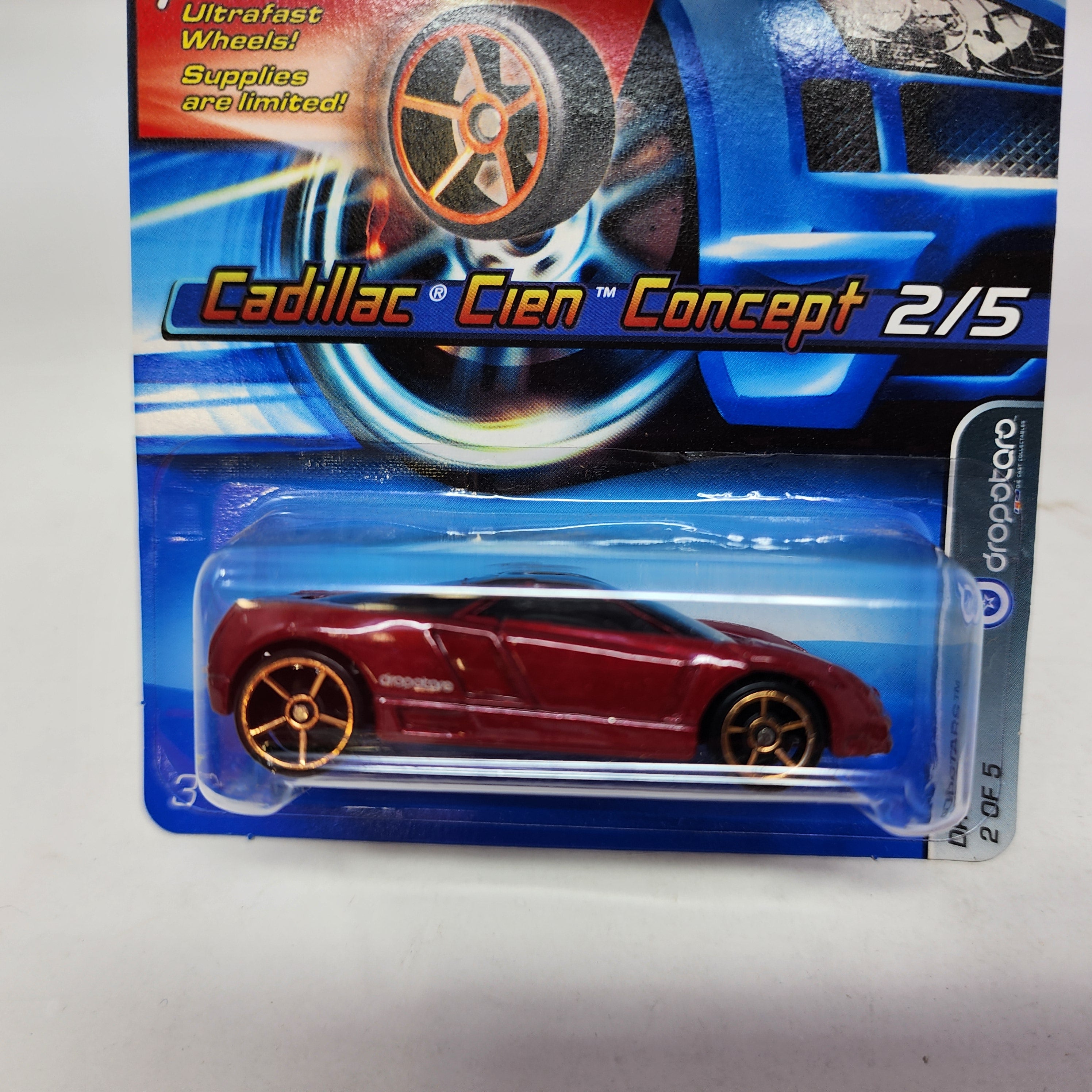 Cadillac Cien Concept #57 * Burgundy * Hot Wheels 2006、mySite、hgirdovlk