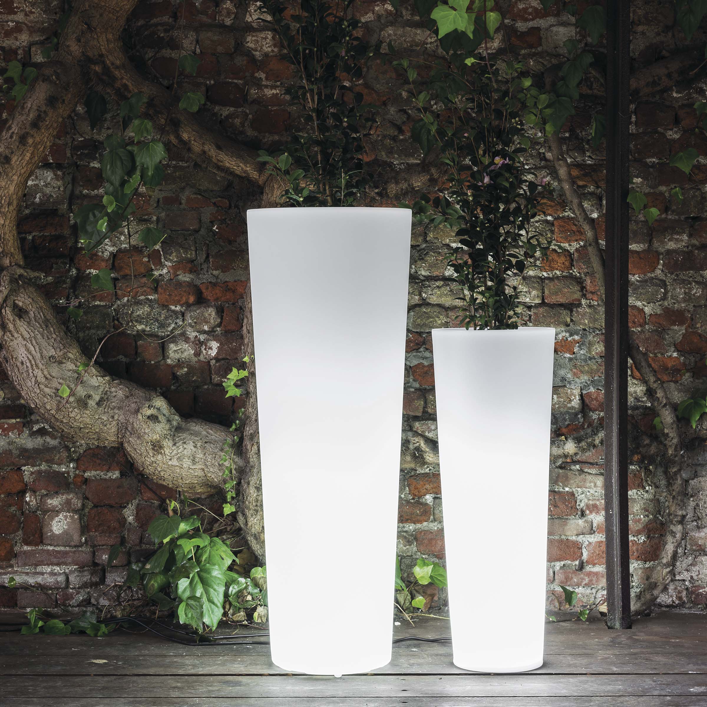 Outdoor Vase NEW POT with Light by Paolo Rizzatto for Serralunga、mySite、neckold