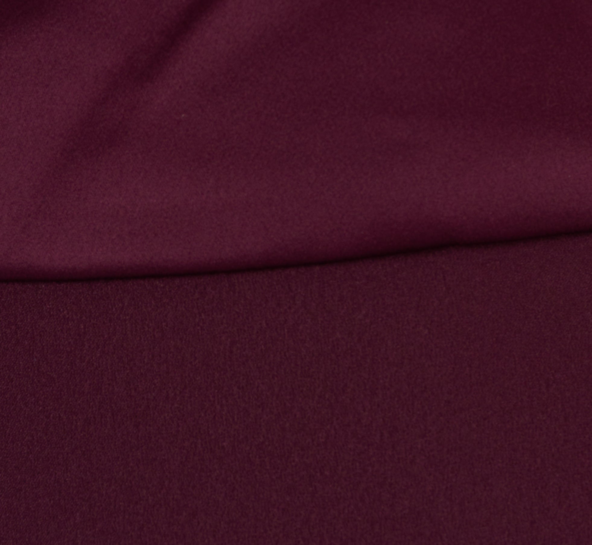 One-Shoulder Long Satin Crepe Mermaid Gown In Bordeaux Glow、mySite、solidvoid