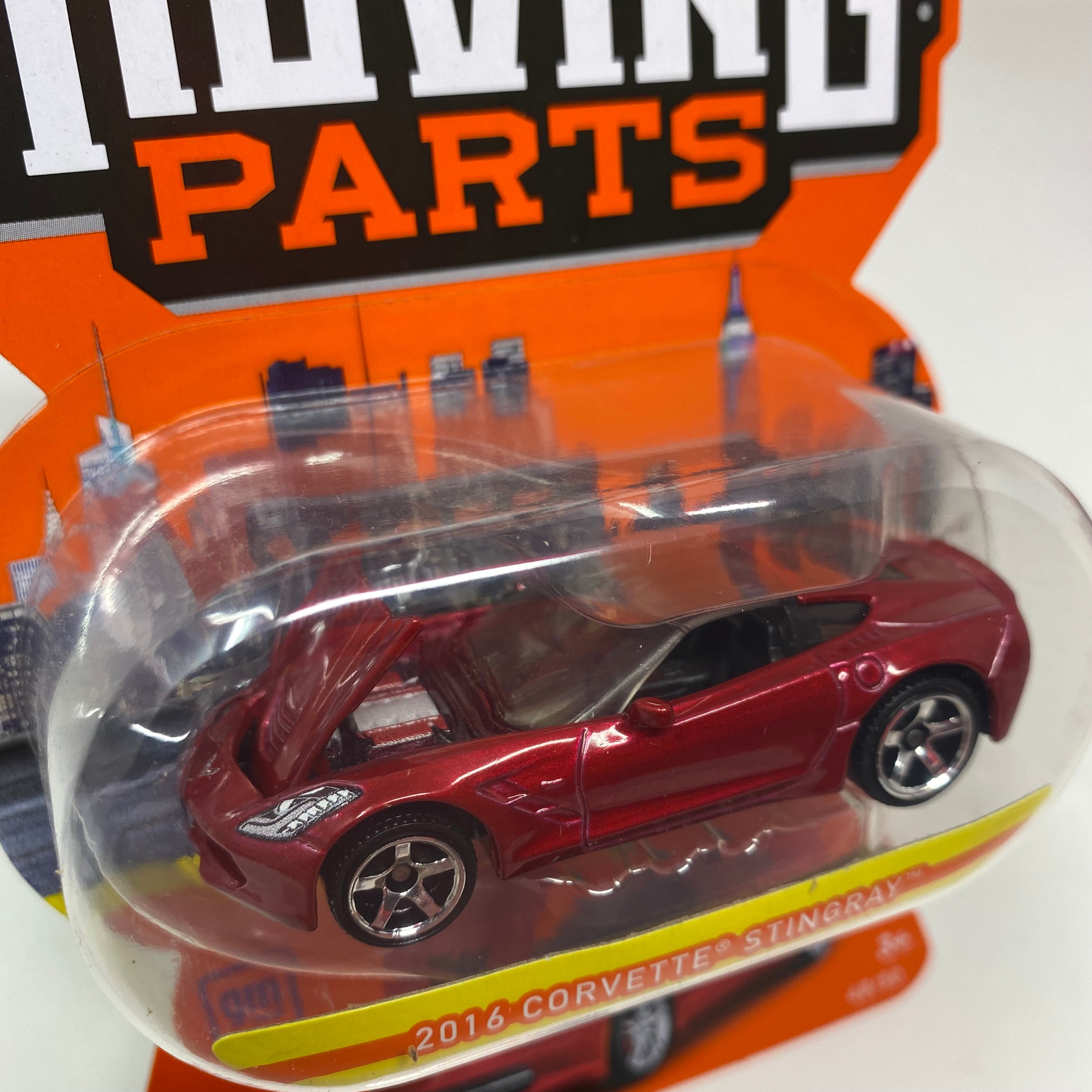 2016 Corvette Stingray * RED * 2022 Matchbox Moving Parts Case B、mySite、hgirdovlk