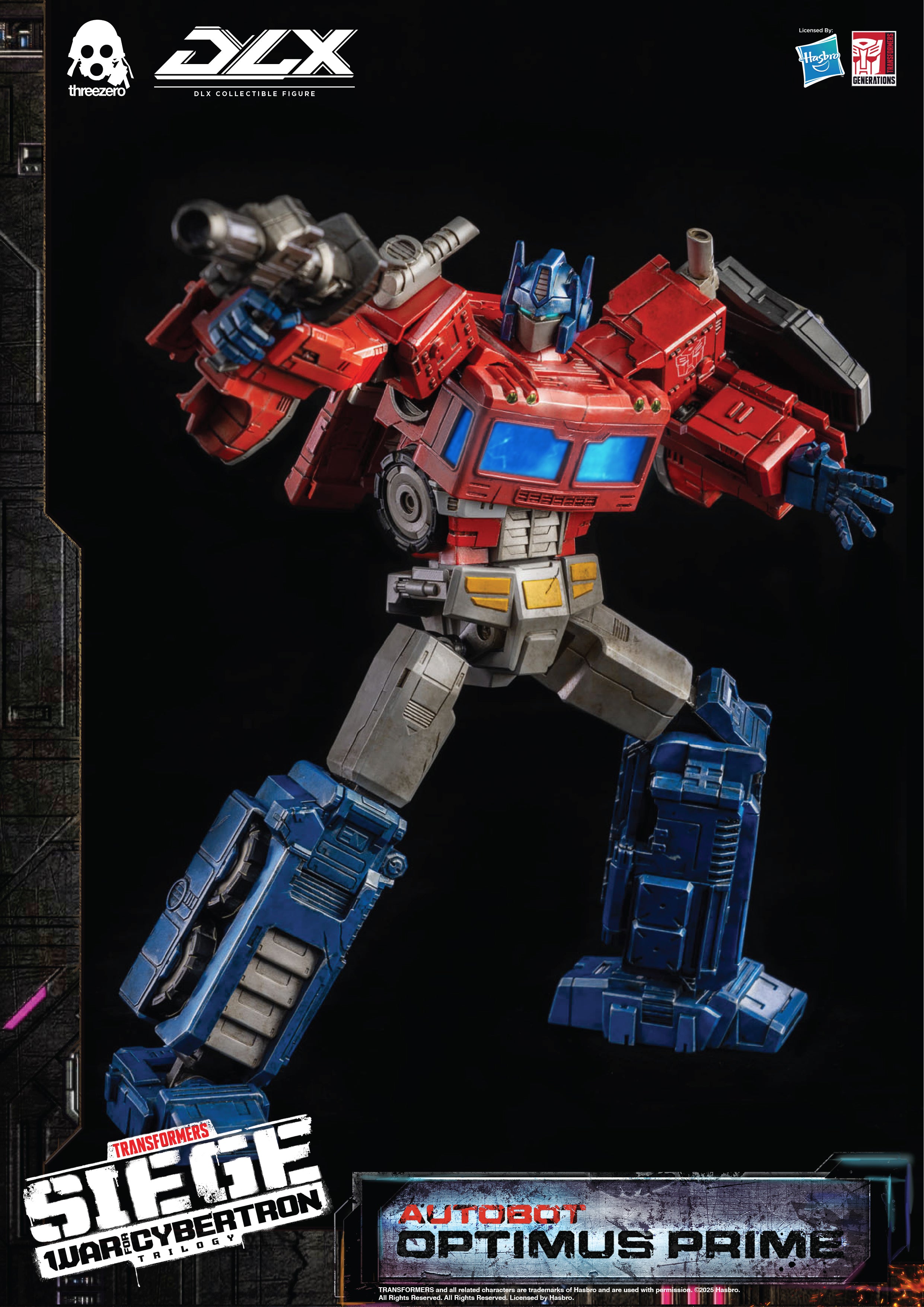 Threezero Transformers: War for Cybertron Trilogy DLX Optimus Prime、mySite、hgirdovlk