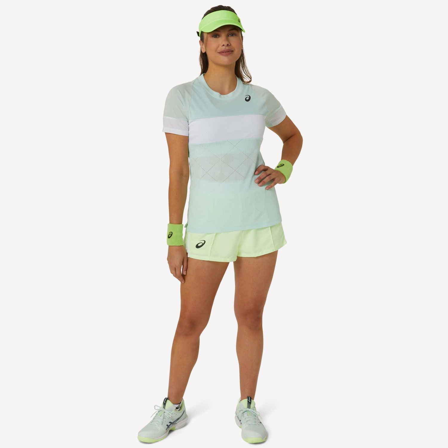 ASICS Game Women's Tennis Shirt、mySite、neckold